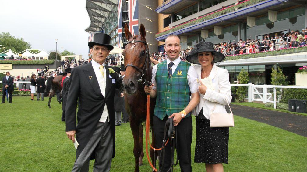Paddy Trainor with two-time Royal Ascot winner Oriental Fox