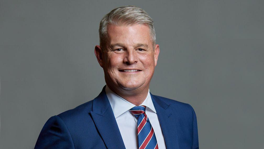 Stuart Andrew MP: oversees gambling in his role as sports minister