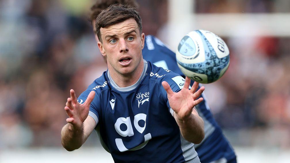 Sale Sharks fly-half George Ford lines up against his former club Leicester Tigers on Friday evening