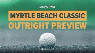 Steve Palmer's Myrtle Beach Classic predictions & free golf betting tips: Van Rooyen should fall in love with new PGA Tour venue