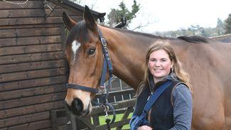 Olive Nicholls: 'Longer term I would love to train - and at some point I will join Dad'