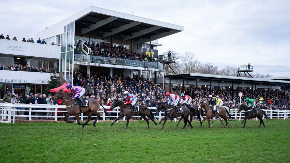 Plumpton ended up staging the most exciting action of the weekend.