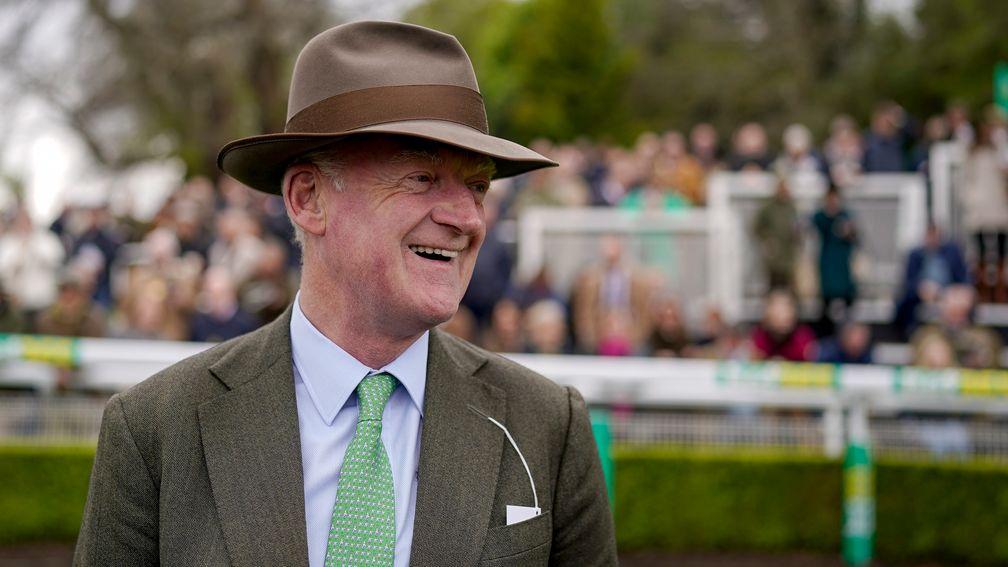 Willie Mullins is all smiles after securing the British trainers' title