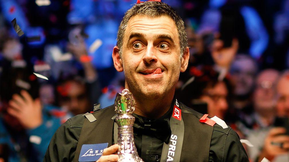 Ronnie O'Sullivan can land another prize