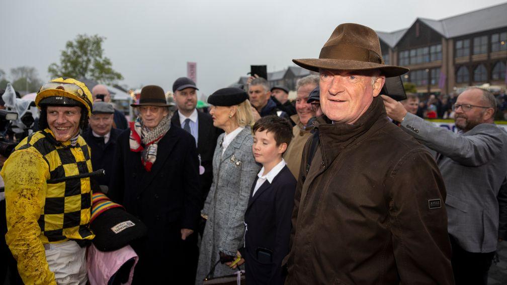 Willie Mullins: broke another Irish racing record on Friday