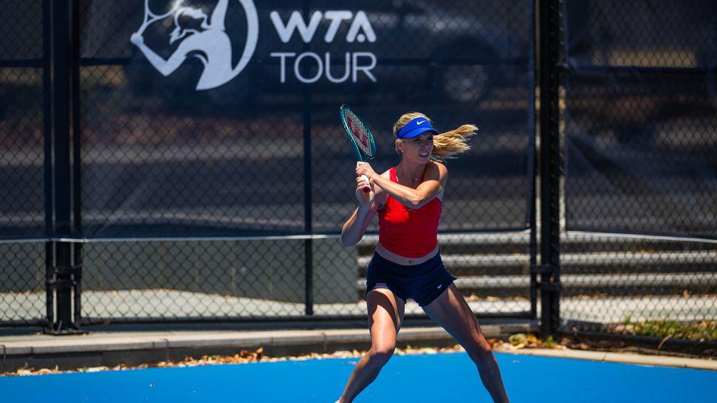 Katie Boulter will be looking to make her mark for Great Britain down under