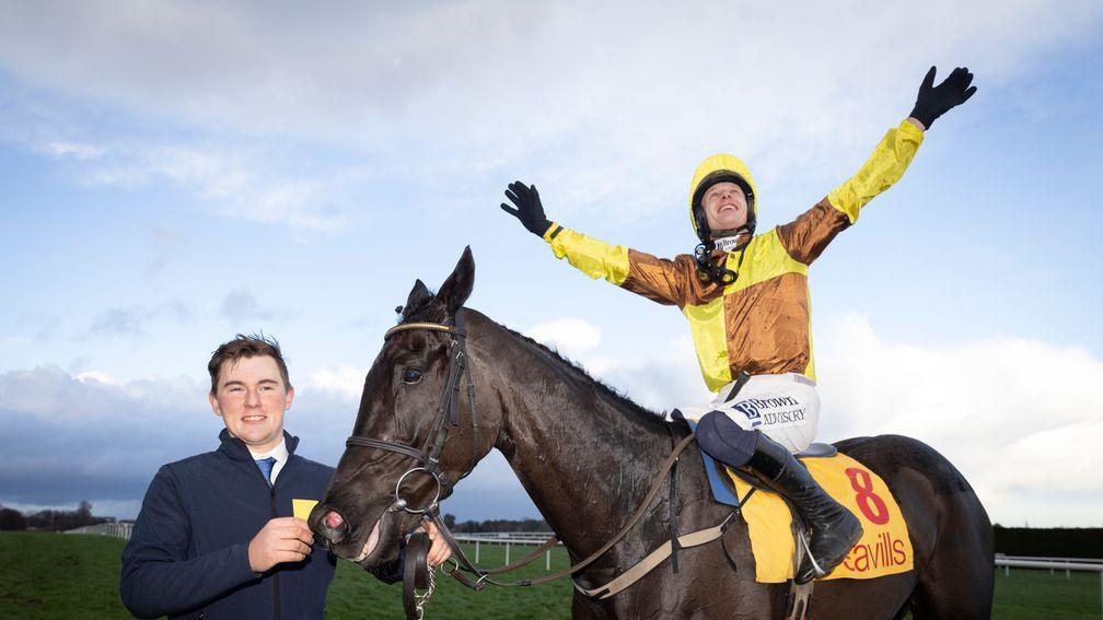 Paul Townend celebrates Savills Chase success on Galopin Des Champs