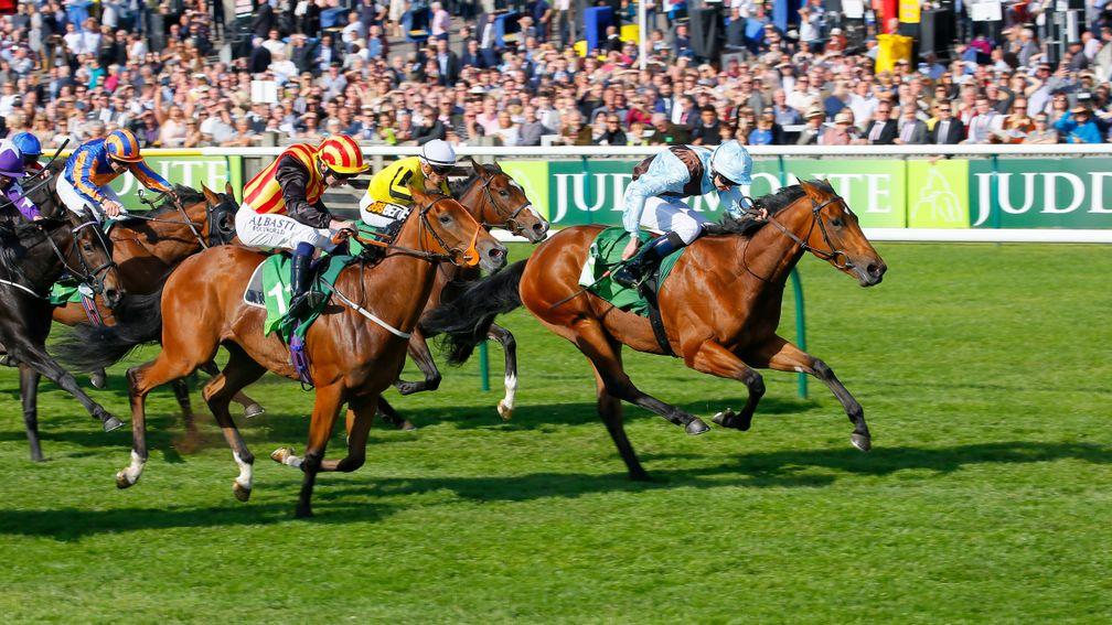 Fairyland (right) lands the Juddmonte Cheveley Park Stakes and could be interesting at 10-1 for the Commonwealth Cup