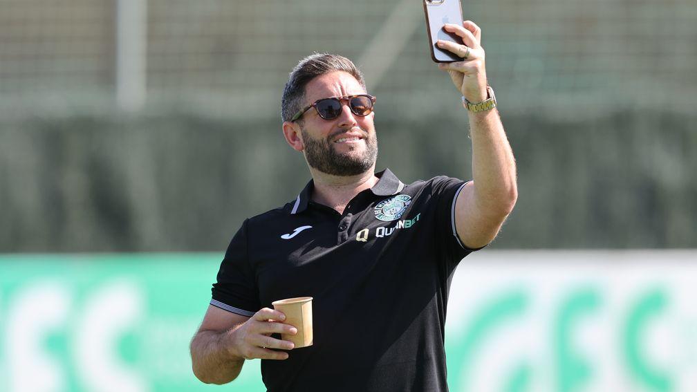 Hibs boss Lee Johnson prepares for his side's trip to Andorra