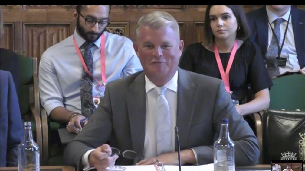 Stuart Andrew: fielded questions from MPs on affordability checks at a select committee meeting