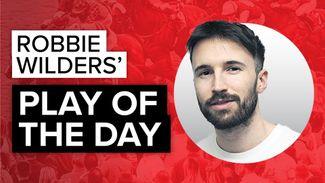 Robbie Wilders' play of the day at Ayr