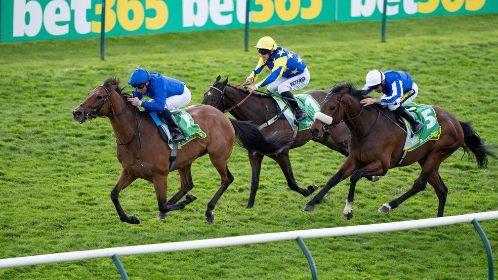 Ottoman Fleet (William Buick) wins the Earl Of Sefton Stakes