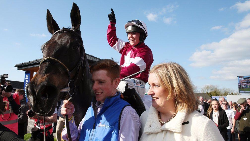 Sandra Hughes (right): took over from her late father Dessie in November 2014