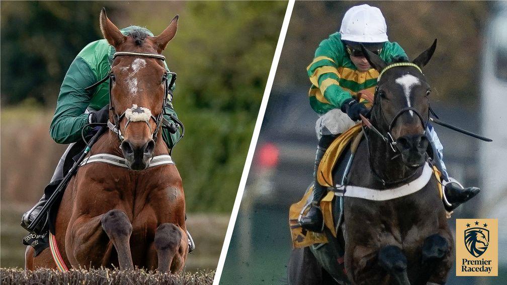 El Fabiolo (left) and Jonbon look set to renew rivalries in a high-class running of the Celebration Chase