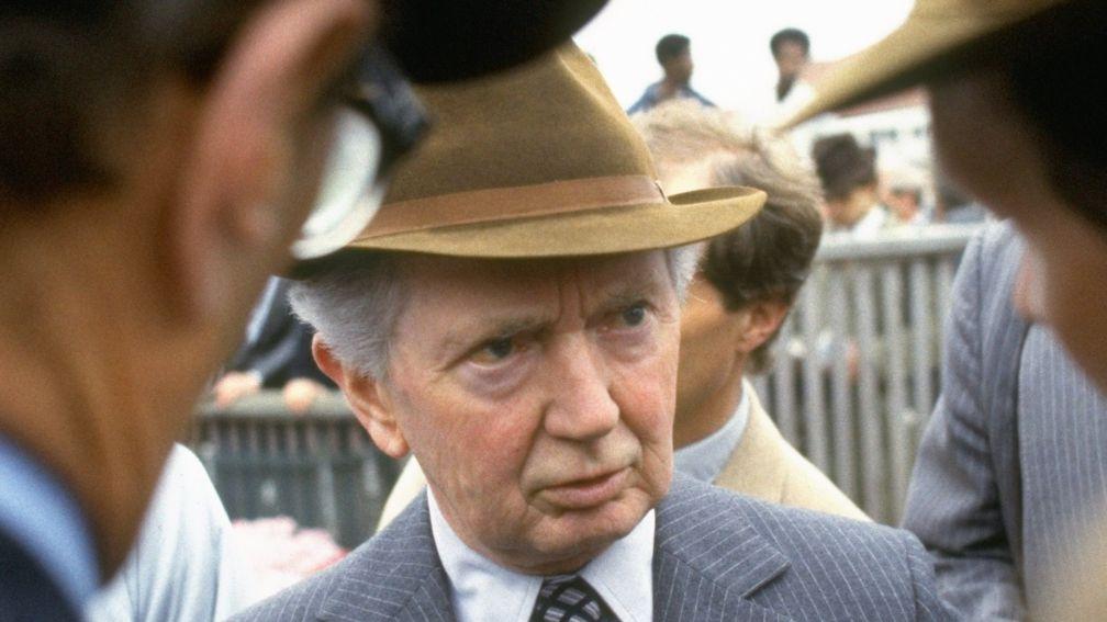 Vincent O'Brien: served notice of his genius and pulled off an astonishing coup by landing the Irish autumn double in 1944