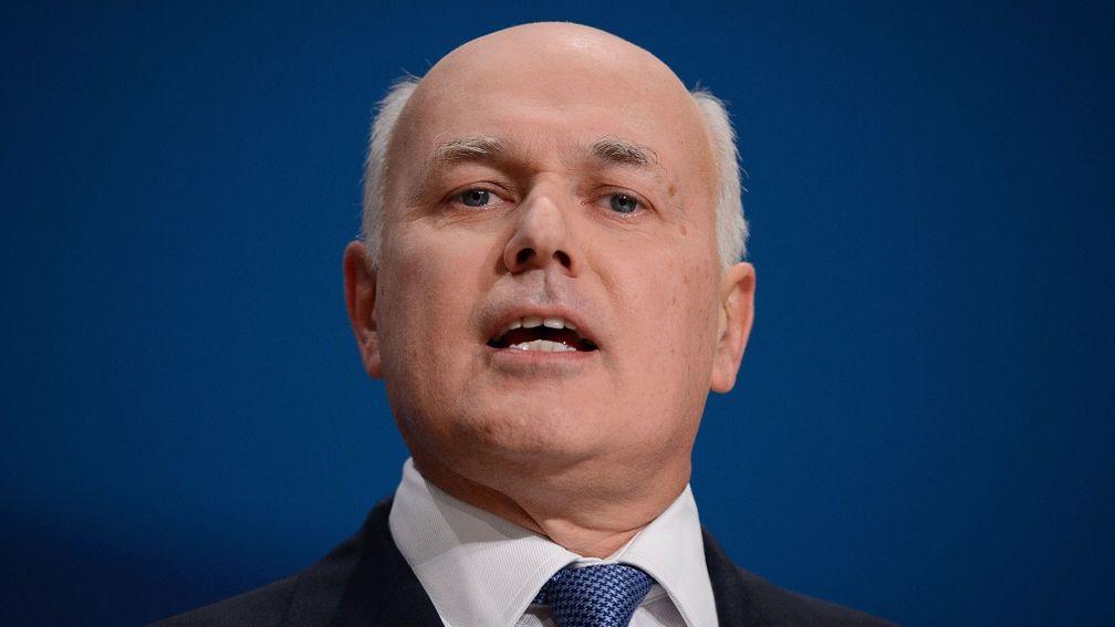 Sir Iain Duncan Smith: 'I've had flutters on things, although I'm not a professional gambler'