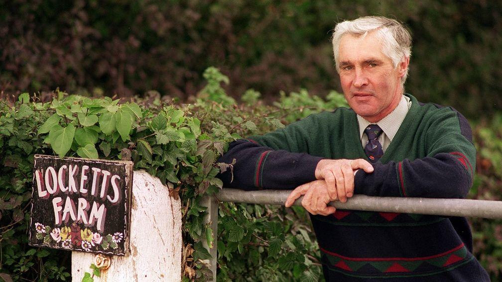 Robert Alner outside his Dorset yard in 1998