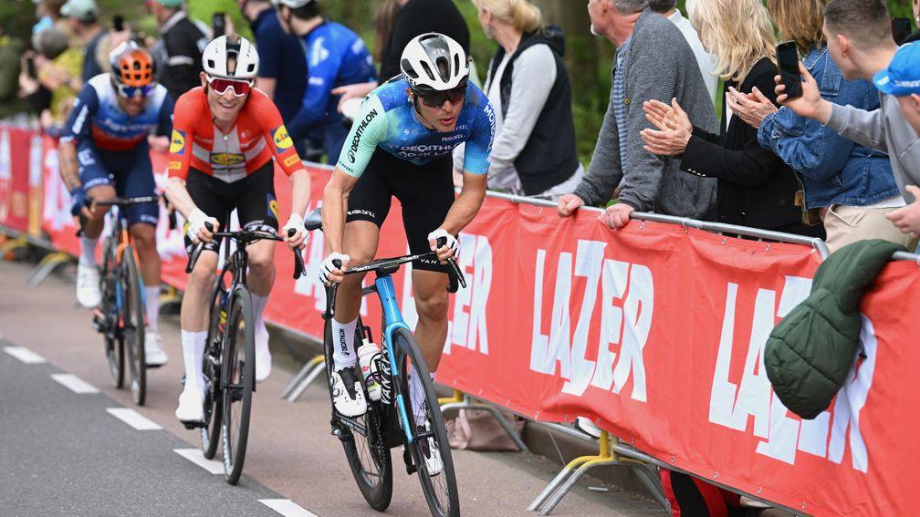 Benoit Cosnefroy has had a productive spring and can show up well at Liege-Bastogne-Liege