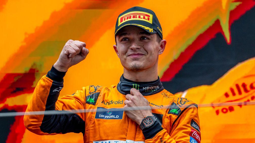 Lando Norris has two podium finishes from the last three races