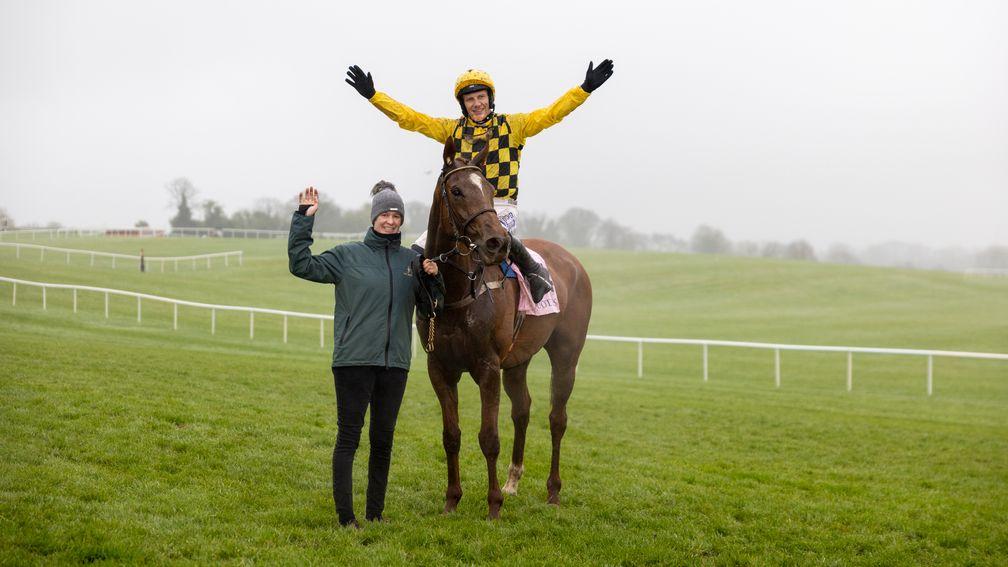 State Man: won his tenth Grade 1 in the Punchestown Champion Hurdle