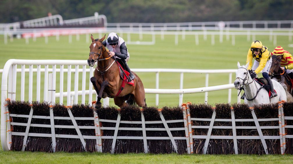 Teahupoo and Jack Kennedy clear the last on the way to Punchestown festival success