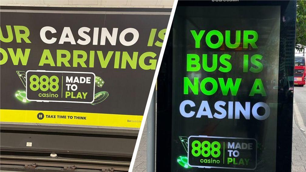William Hill's owner 888 has come under scrutiny for its recent adverts on public transport