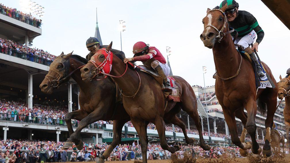 Kentucky Derby: Kenny McPeek completes Oaks-Derby double as Mystik Dan prevails in three-horse photo thriller