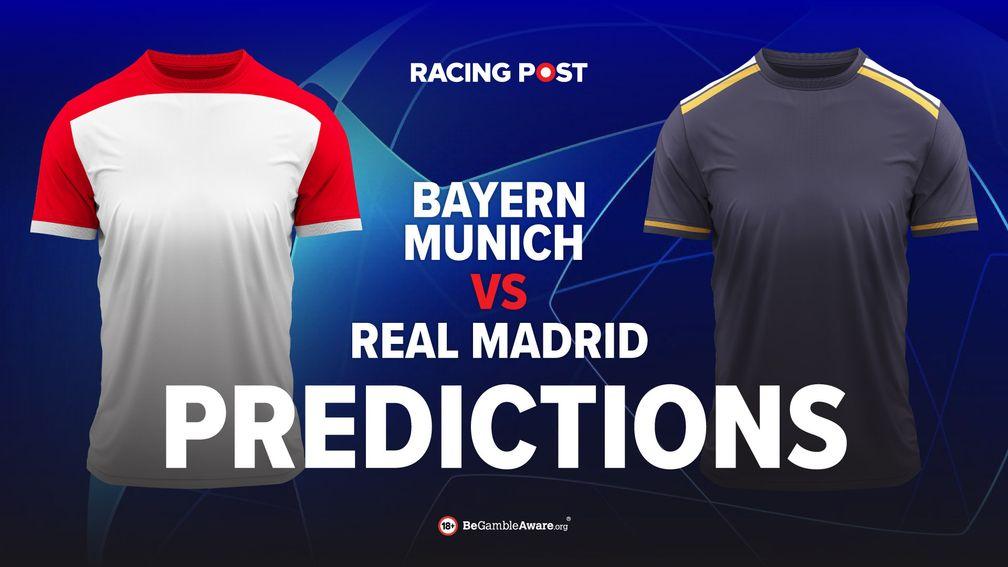 Bayern Munich vs Real Madrid prediction, betting tips and odds
