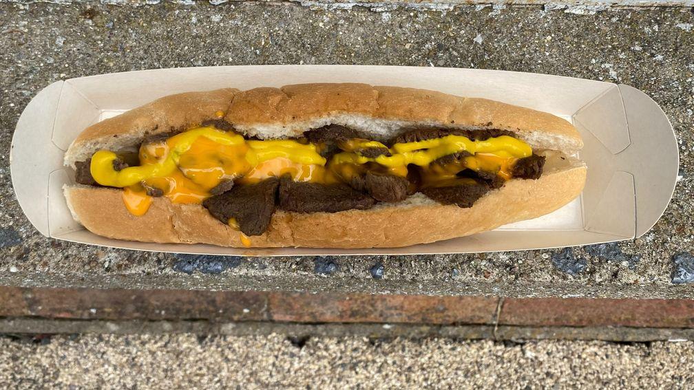 The Classic Philly Cheese Steak from the Smoke Shack