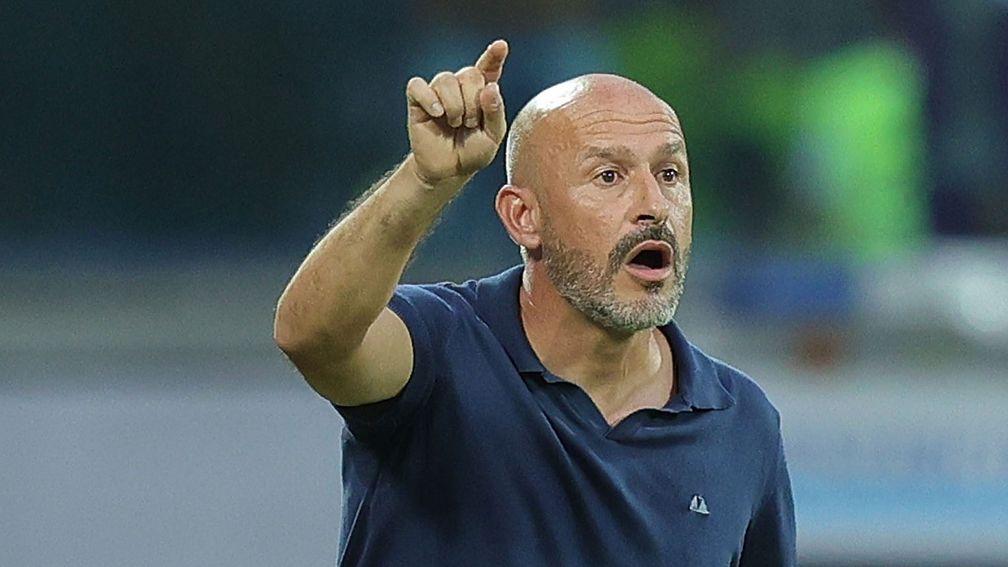 Fiorentina manager Vincenzo Italiano