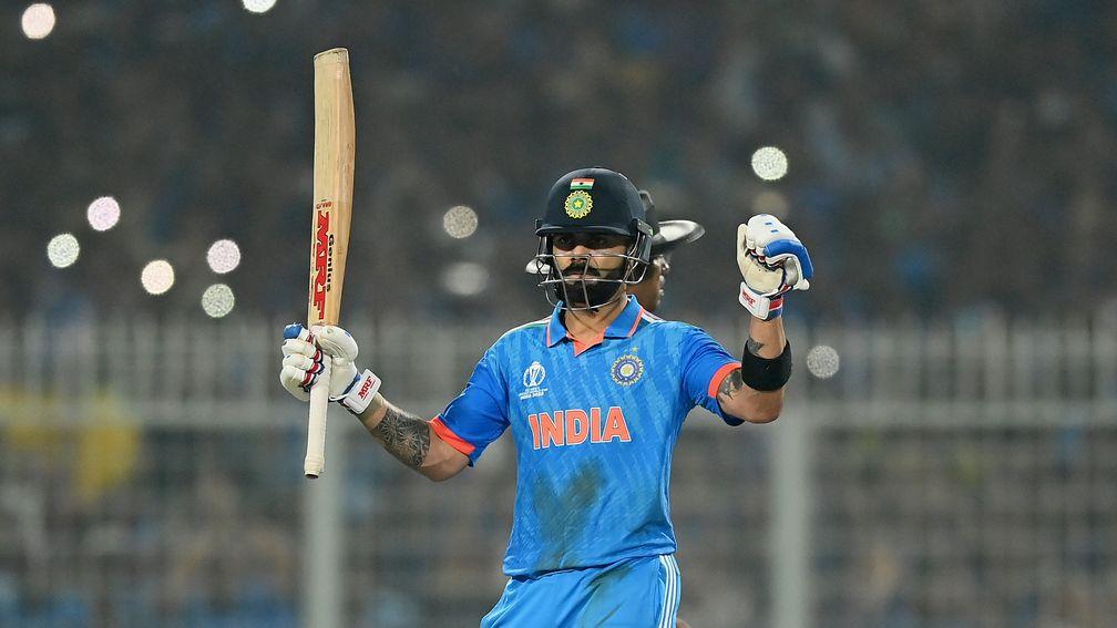 Virat Kohli has been in exceptional form for India at the World Cup