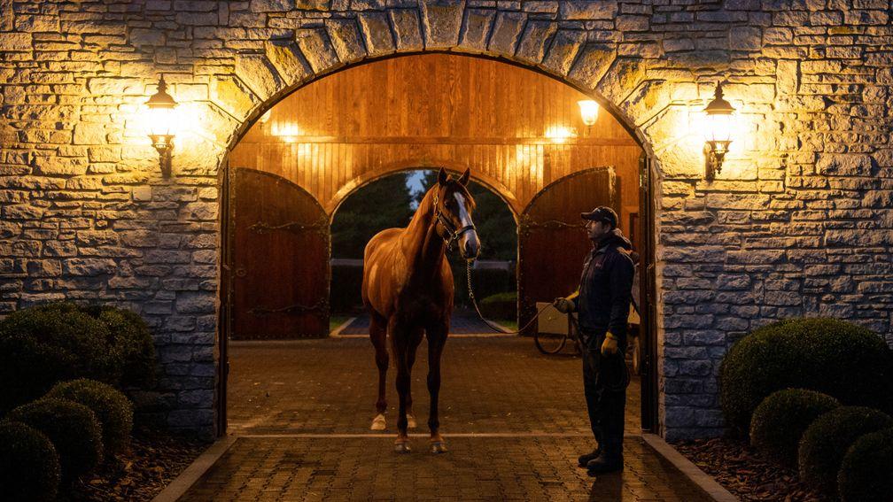 Justify: "He could not be going any better"