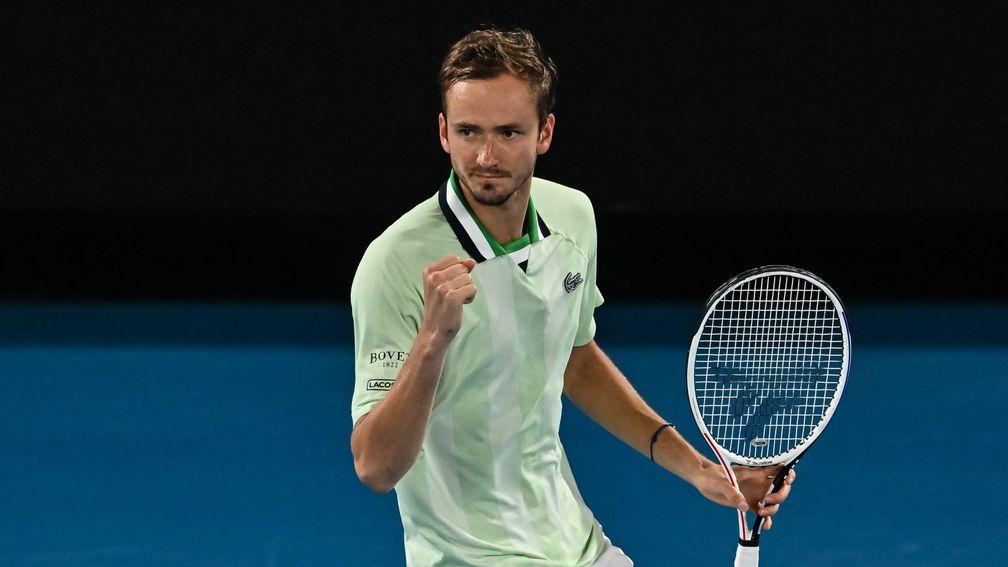 Daniel Medvedev is seeking back-to-back Grand Slam titles