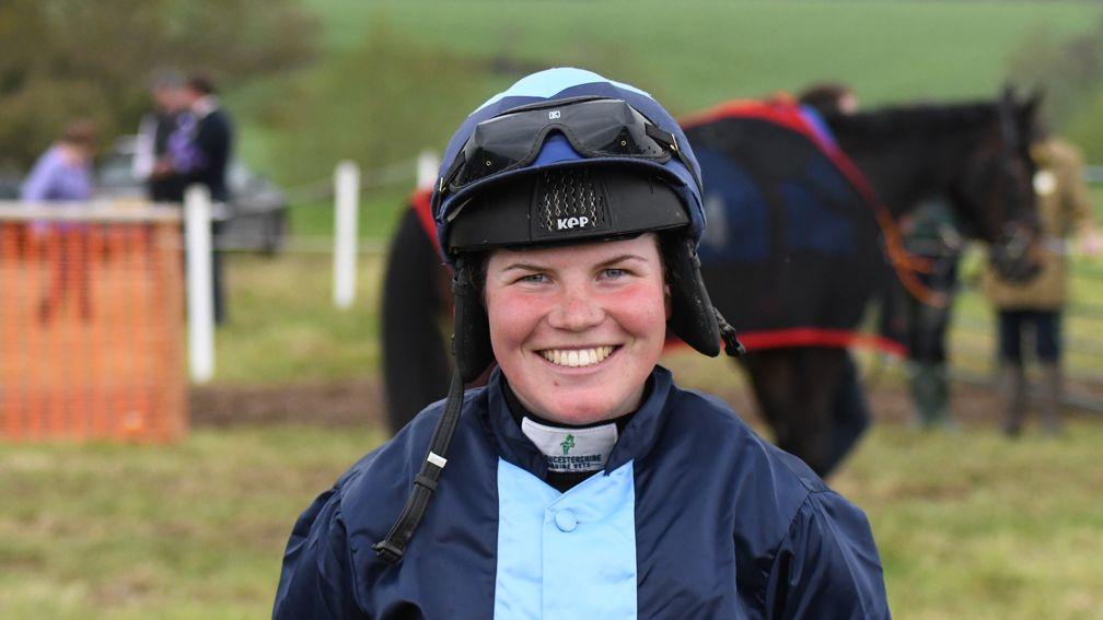 Amber Jackson-Fennell: bids to win the women's novice riders title in Devon on Saturday
