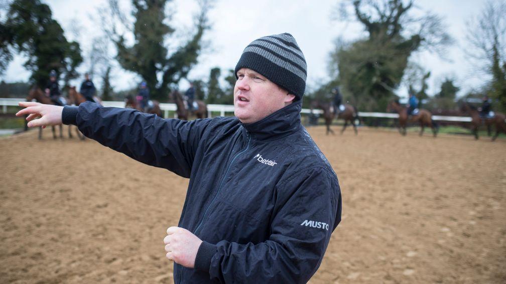 Gordon Elliott: pointing three runners at the €50,000 handicap chase at Leopardstown