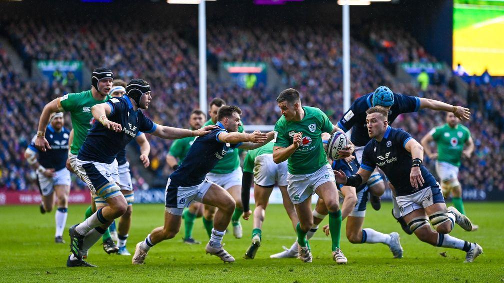 Ireland beat Scotland 22-7 in this year's Six Nations