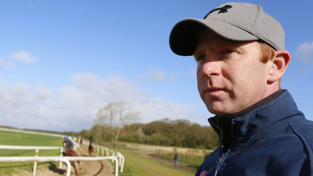 David O'Meara: has turned to the promising Angus Villiers to ride Intisaab in the Ayr Gold Cup