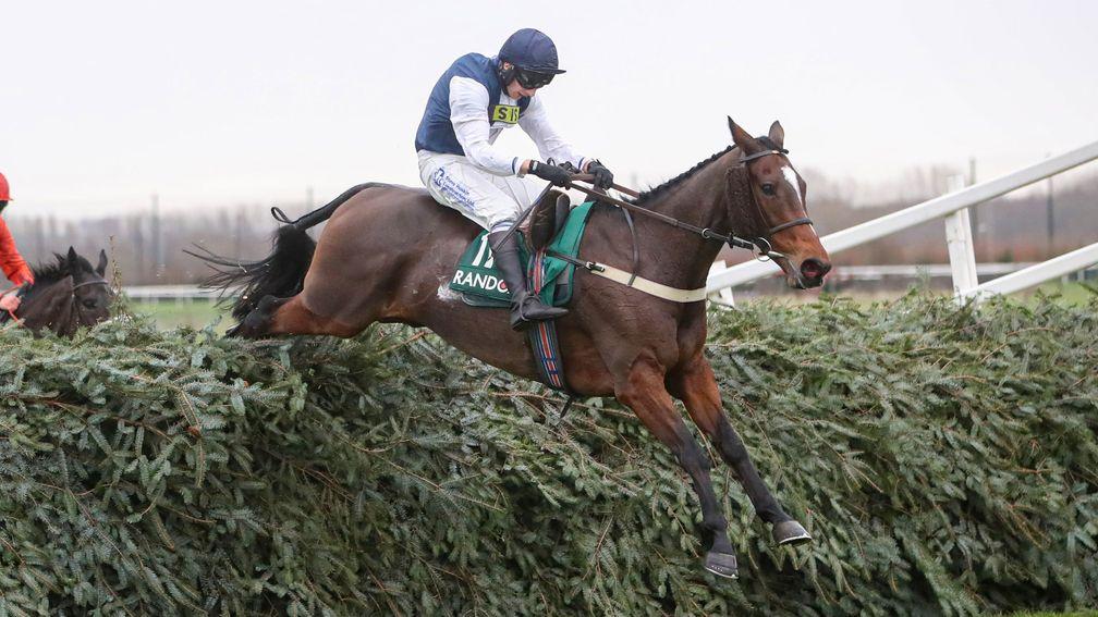 WALK IN THE MILL (James Best) wins the Randox Health Becher Chase at AINTREE 7/12/19Photograph by Grossick Racing Photography 0771 046 1723