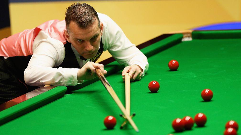 Mark Davis looks to be playing well enough to claim a second World Seniors title