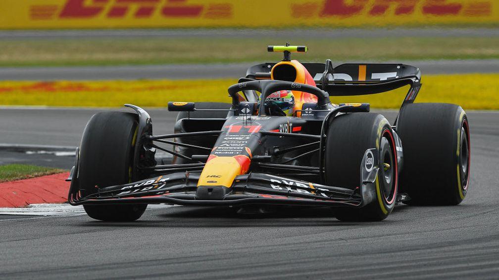 Sergio Perez was second at the British Grand Prix last year