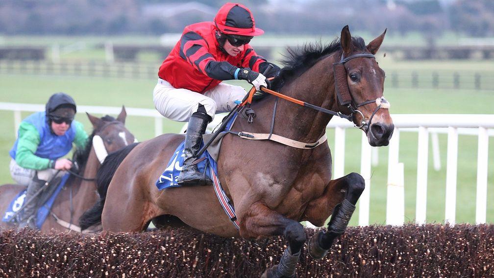 Eiri Na Casca goes up 10lb for his handicap chase success at Thurles last Thursday