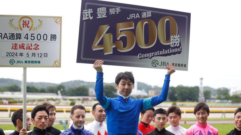 Yutaka Take: milestone winner at Tokyo on Sunday