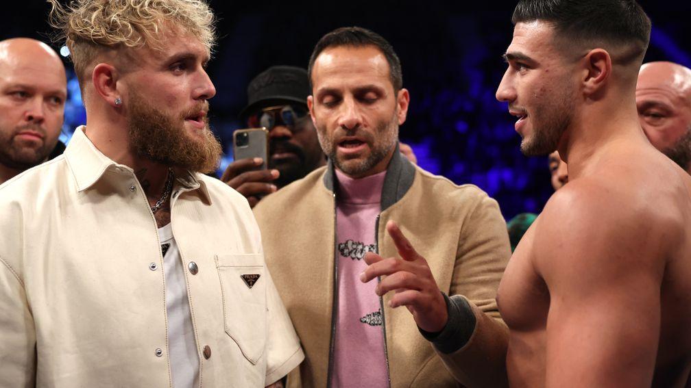 Jake Paul and Tommy Fury are ready to face off 