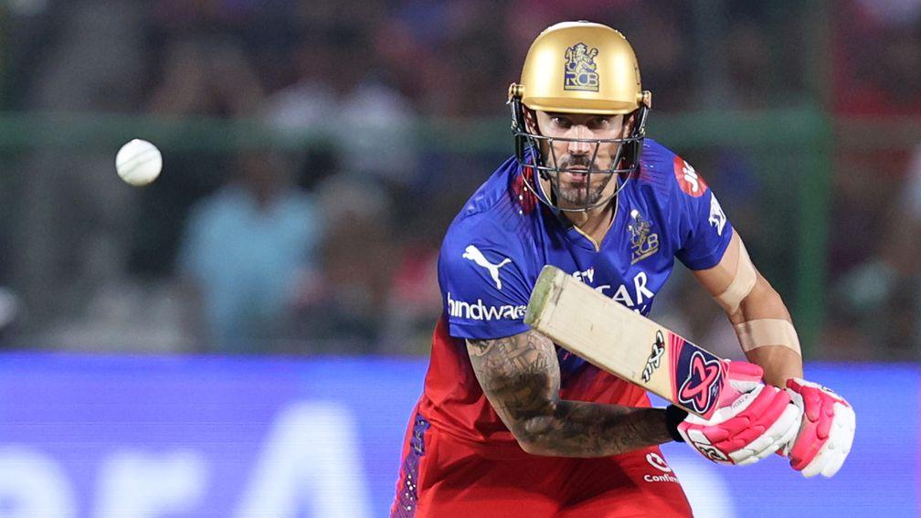RCB captain Faf du Plessis is targeting a place in the IPL playoffs