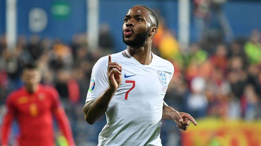 Raheem Sterling was a key performer in England's opening Euro 2020 qualifiers