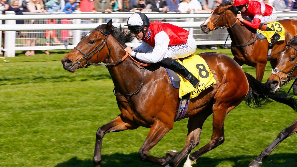 David Oldrey's Fred Darling winner Redstart has now supplied two successful foals