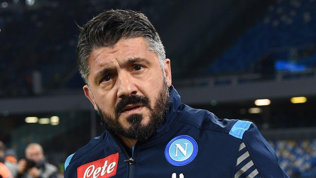 SSC Napoli coach Gennaro Gattuso