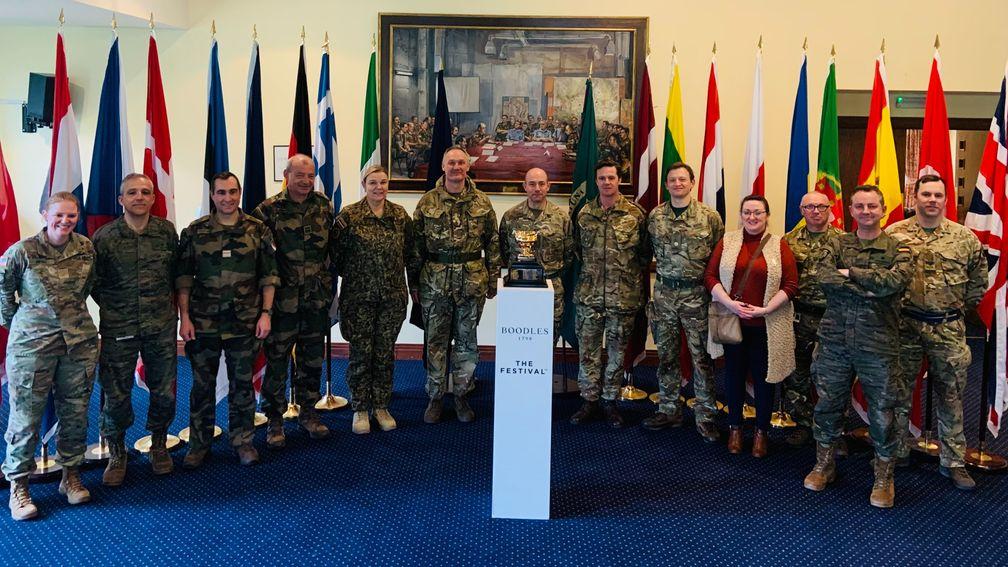 The Gold Cup was at Imjin Barracks, in Gloucester, on Tuesday