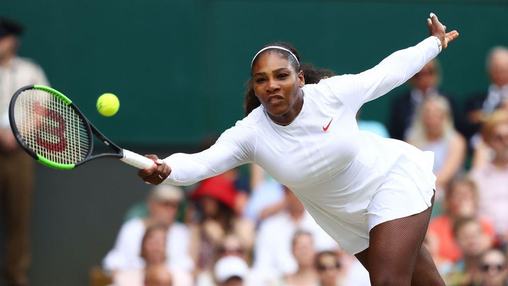 Serena Williams has reached the final on her last three visits to Wimbledon, winning
two of those title matches