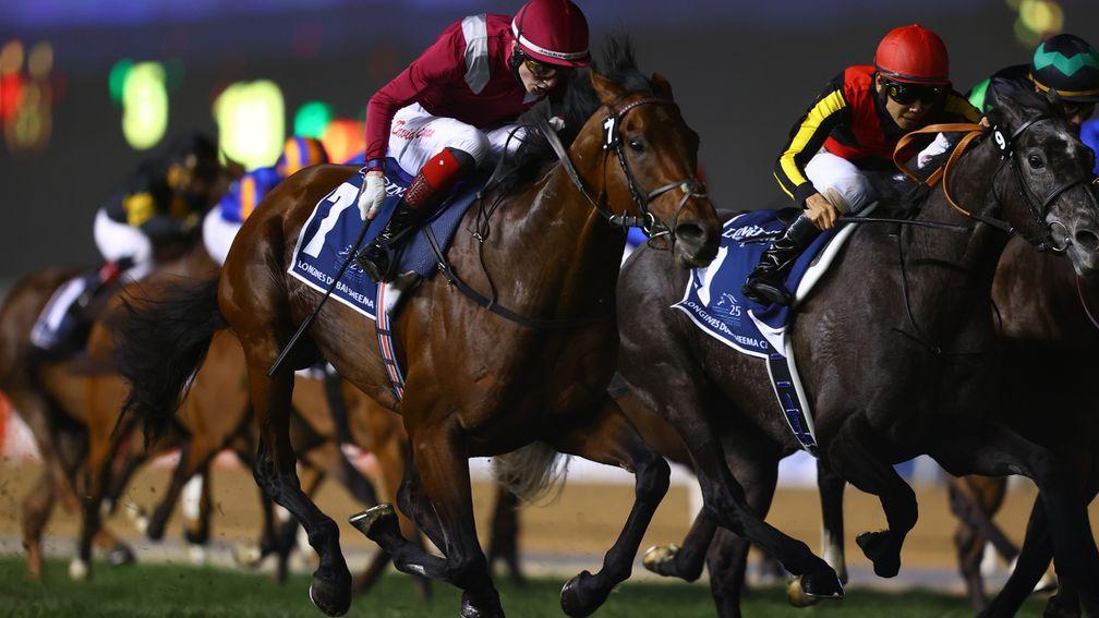 Mishriff: was an outstanding winner of the Sheema Classic at Meydan on Saturday